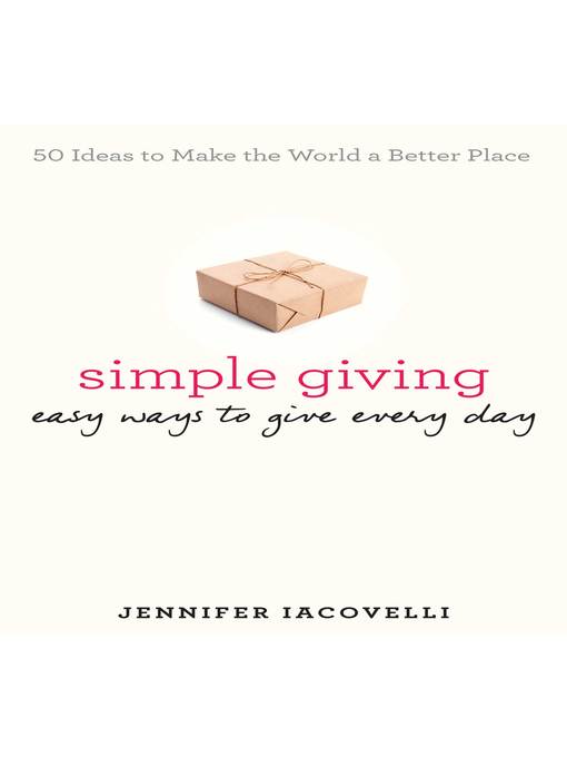 Title details for Simple Giving by Jennifer Iacovelli - Available
